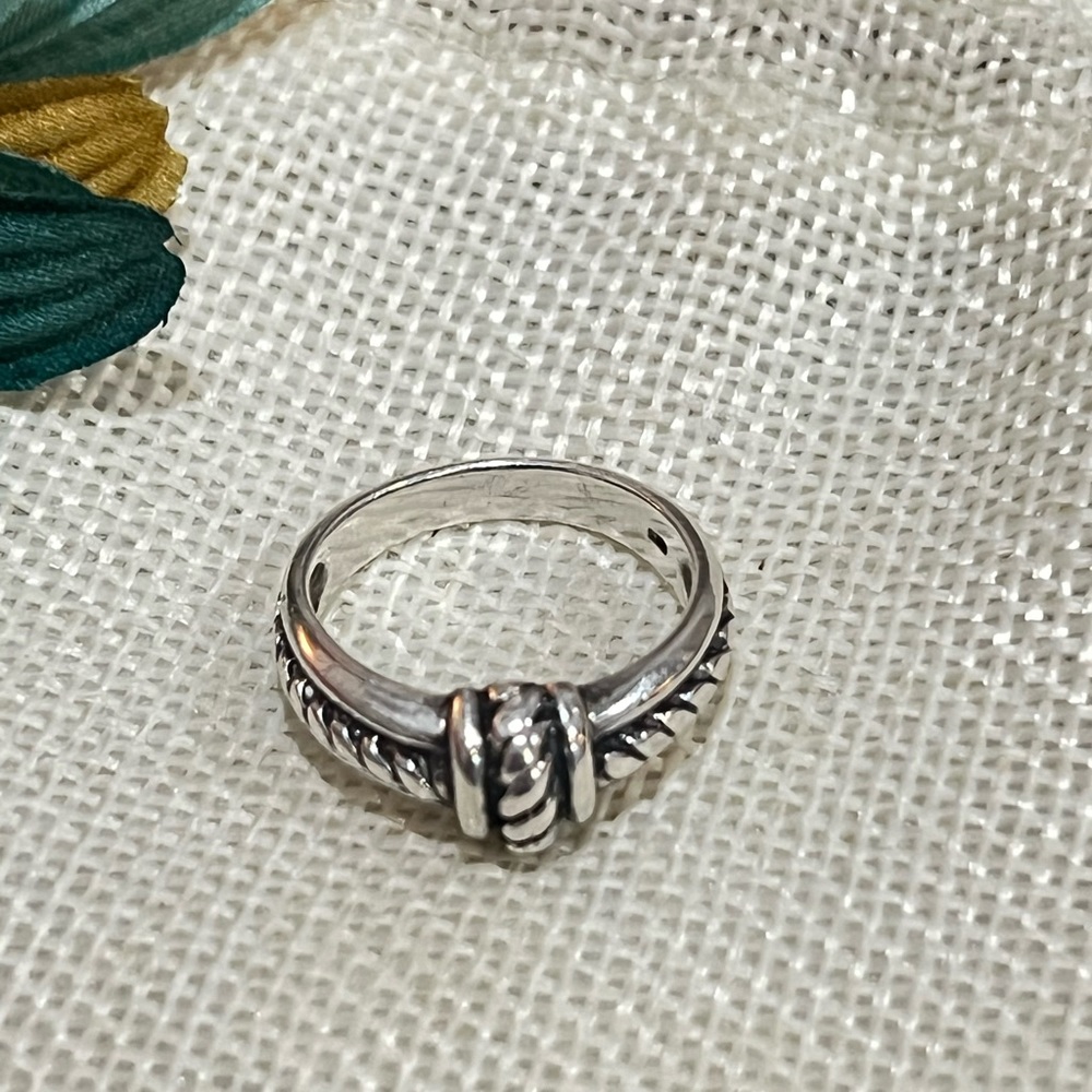Brighton rope ring sz 8